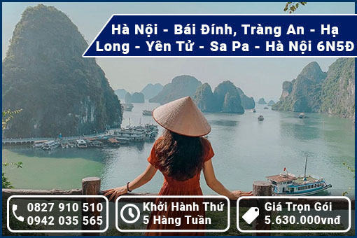 Hà Nội - Bái Đính, Tràng An - Hạ Long - Yên Tử - Sa Pa - Hà Nội | 6N5Đ