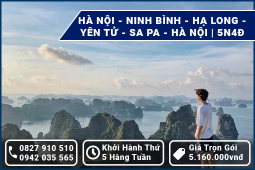 Hà Nội - Bái Đính, Tràng An - Hạ Long - Yên Tử - Sa Pa(đường cao tốc) – Hà Nội | 5N4Đ